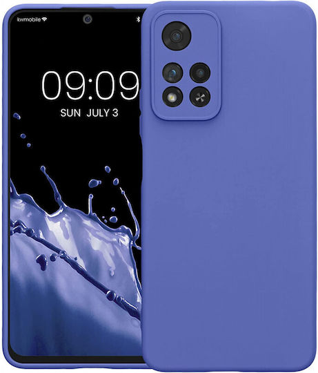 KWmobile Rubberized Задна корица Силикон Blue Violet (Redmi Note 11 Pro+ 5G)