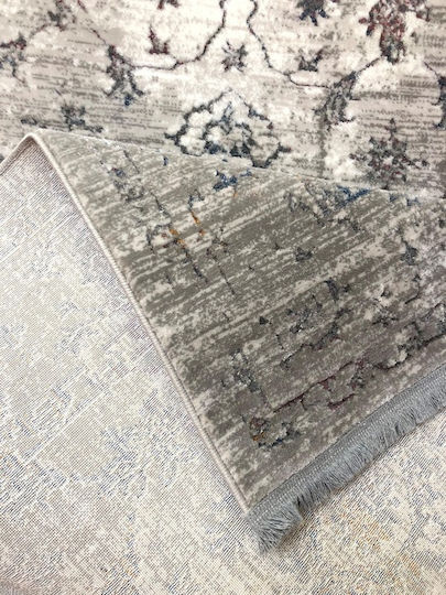Koulis Carpets 0715B Bedroom Rug Set Rainbow Gray 3 Pieces