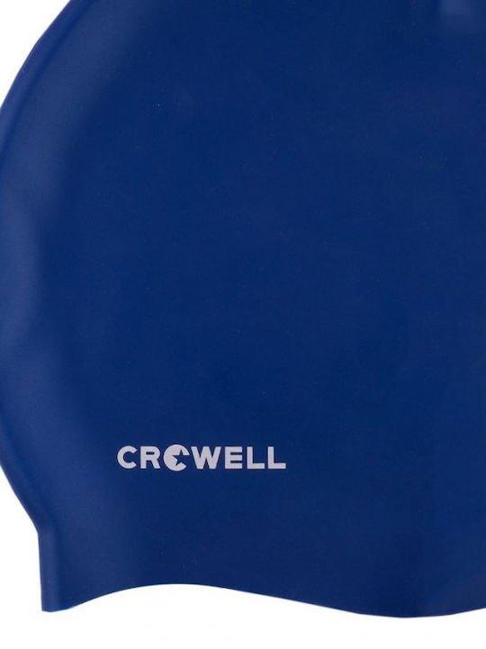 Crowell Mono Breeze 05 Silicone Adults Swimming Cap Blue