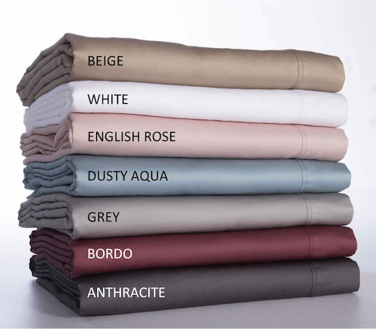 Nef-Nef Homeware Sheet Super-Double 240x270cm. Elements Bordo
