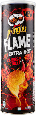 Pringles Чипс Flame с Вкус Extra Hot Chilli & Cheese 160гр