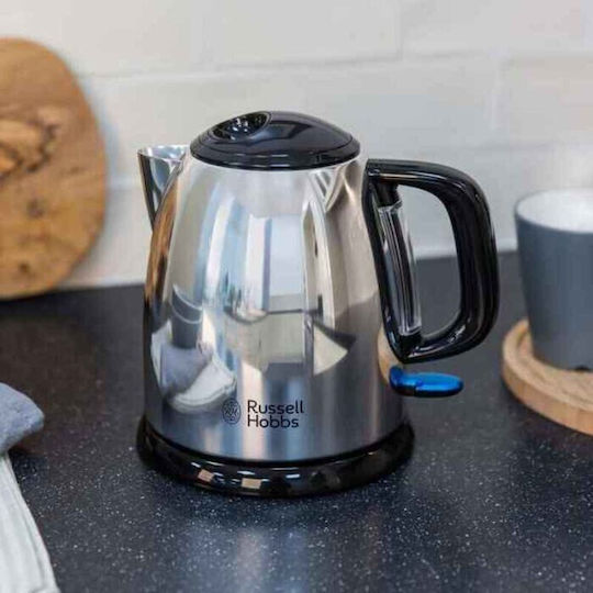 Russell Hobbs Compact Kettle 1lt 2400W Silver
