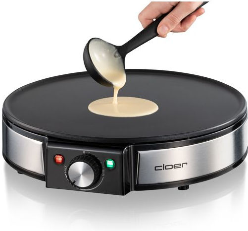 Cloer 6630 Κρεπιέρα 30cm Inox 1200W
