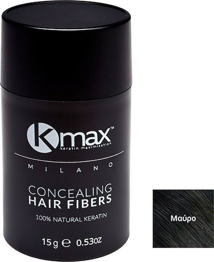 Kmax Milano Hair Thinning Coverage Fibers with Keratin Hair Fibers Regular 15g