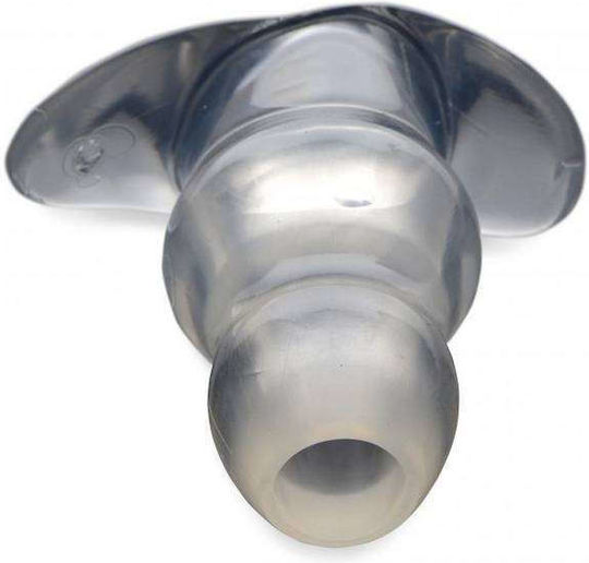 Master Series Clear View Hollow Anal Plug XLarge Transparent