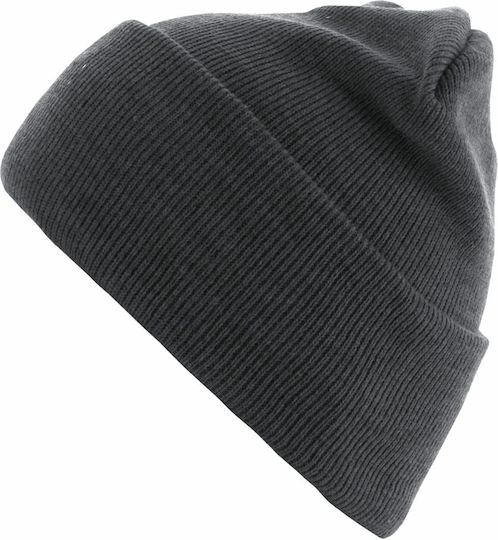 10489 Beanie Beanie Knitted Heather Charcoal