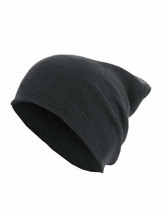 Beanie Beanie Knitted Heather Charcoal