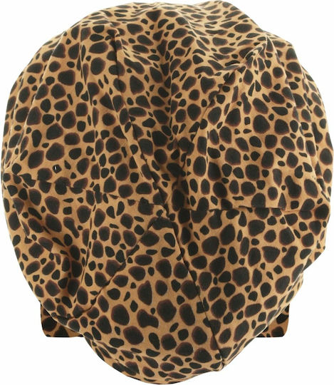 10479 Beanie Γυναικείος Σκούφος Cheetah / Black