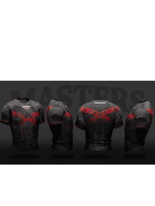 Sport Masters Mfc "Renegate" Short Sleeve Shirt 06123-M for MMA Black