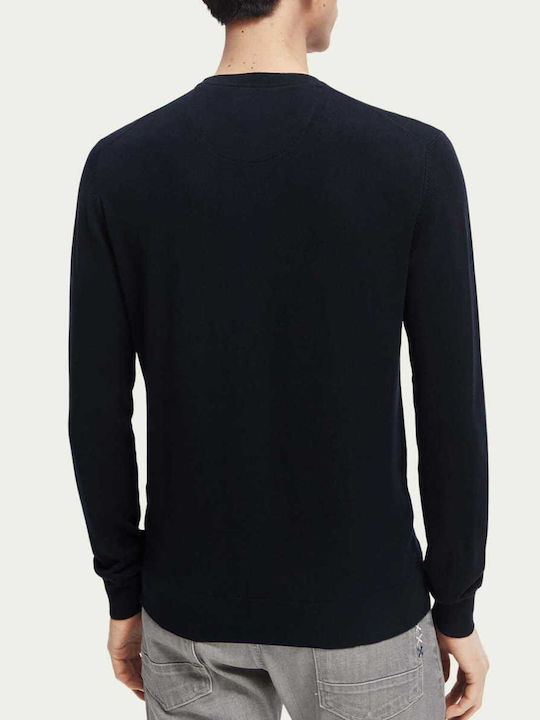 Scotch & Soda Men's Long Sleeve Sweater Navy Blue