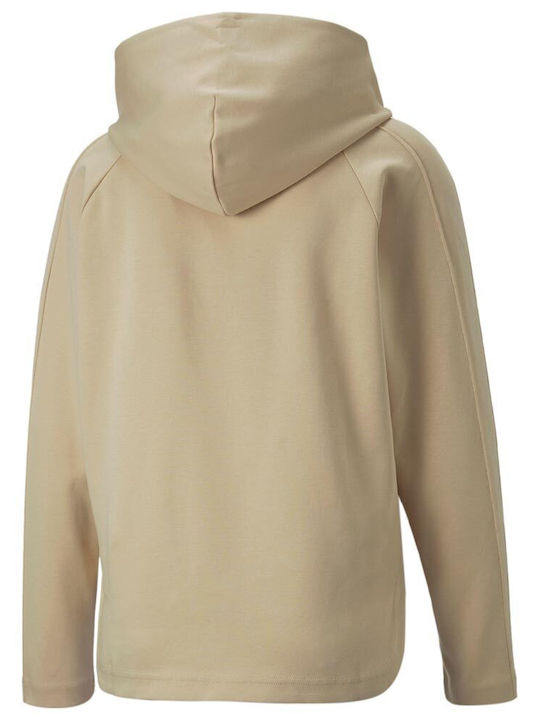 Puma Women's Hooded Sweatshirt Beige