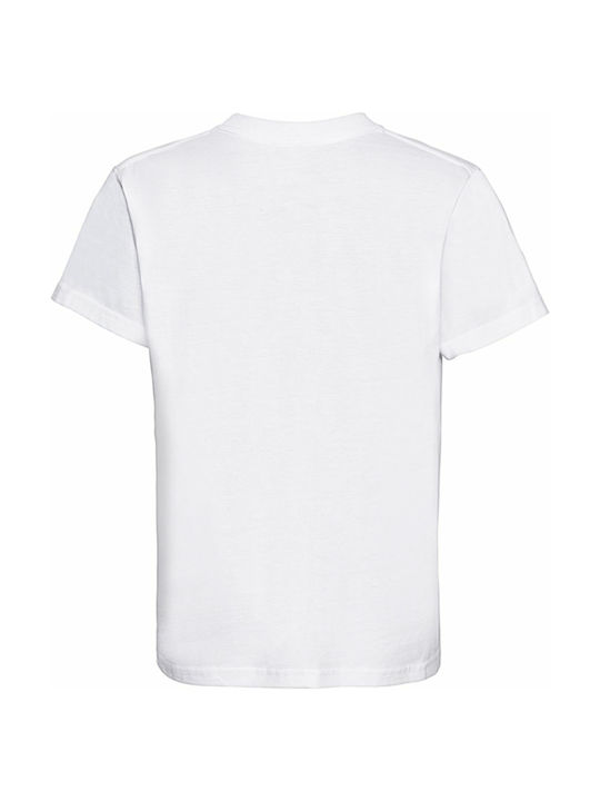 Russell Europe Kids T-shirt White