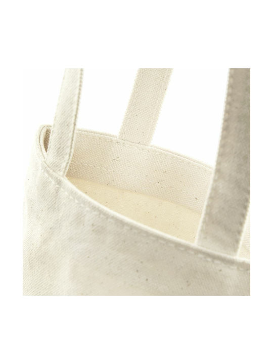 Westford Mill W620 Cotton Shopping Bag Beige