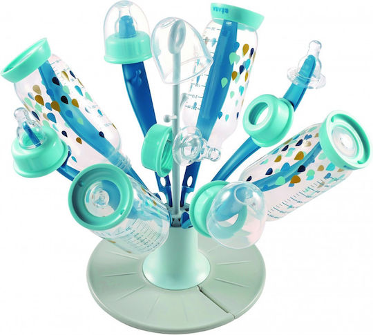 Beaba Trocknungsgestell für 8 Babyflaschen Blau 1Stück