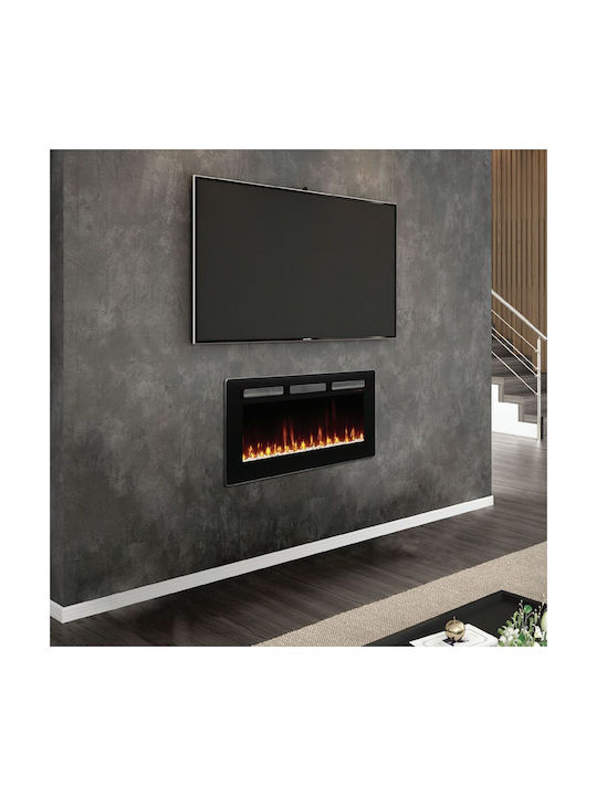 Dimplex Sierra Wall Mounted Electric Fireplace 1600W 152.4x49.5cm Black