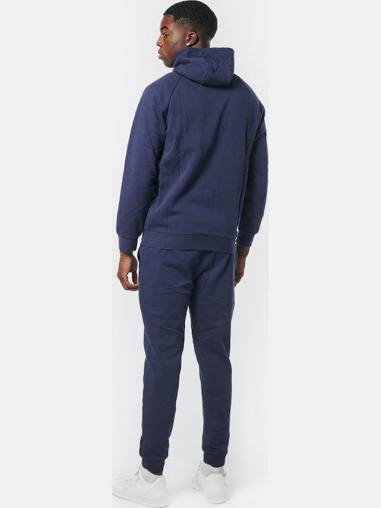 Ζακέτα με Κουκούλα Navy Μπλε