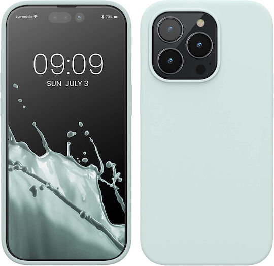 KWmobile Back Cover Σιλικόνης Cool Mint (iPhone 14 Pro)