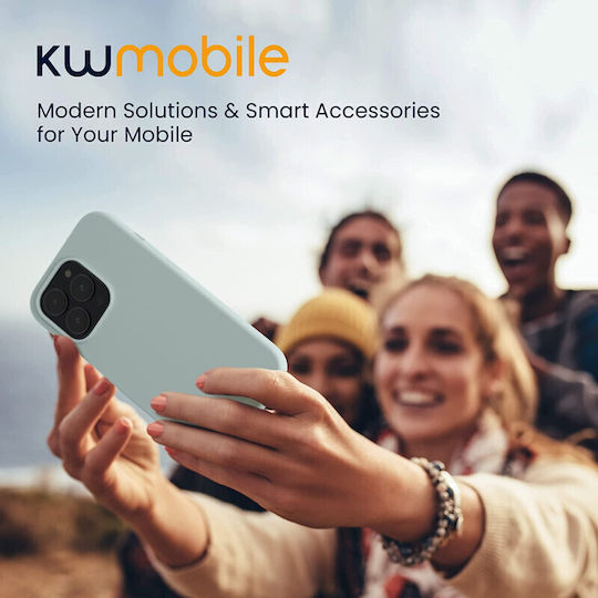 KWmobile Back Cover Σιλικόνης Cool Mint (iPhone 14 Pro)