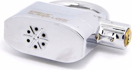 Kinbar Padlock Brass with Key and Alarm with Alarm 70mm 1pcs