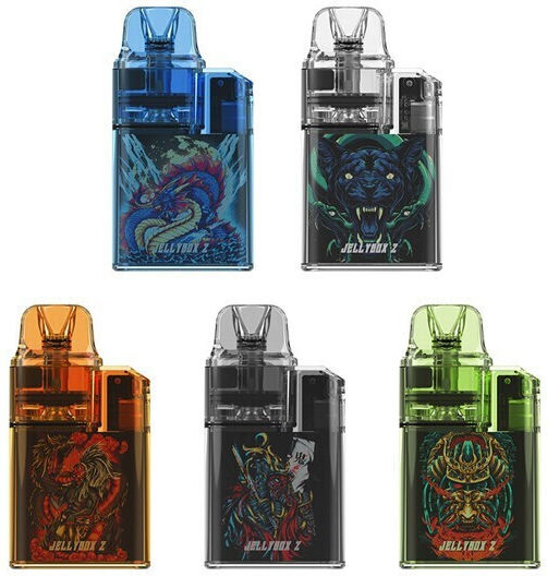 Rincoe Jellybox Z Kit de poduri 2ml cu Baterie Încorporată 850mAh Black Clear