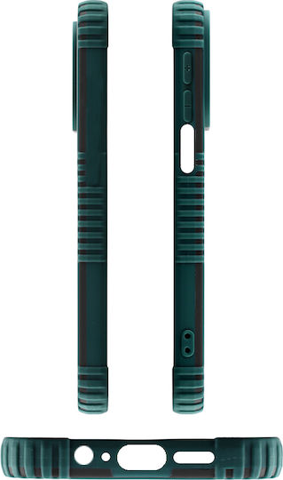 Lime Armadillo Camera Guard Back Cover Plastic Green (Vivo Y76 5G)
