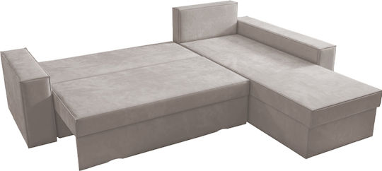 Olymp Ecke Sofa mit Umkehrbarer Winkel Braun 280x210x80cm