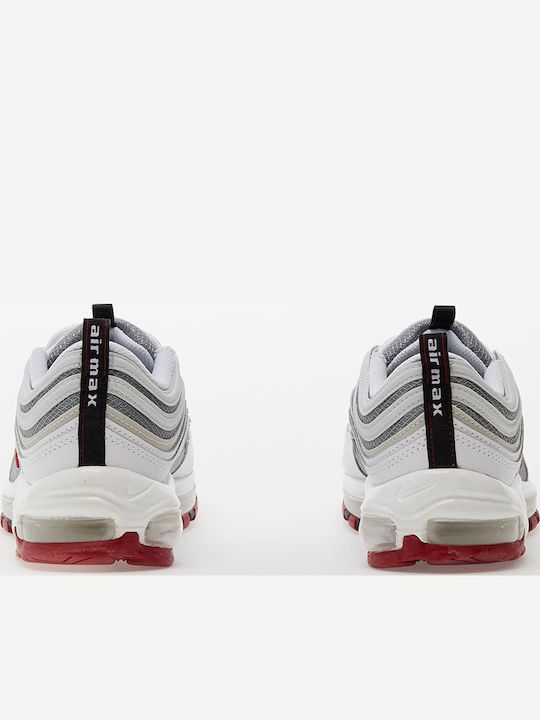Air Max 97 Herren Sneakers White / Particle Grey / Photon Dust / Varsity Red