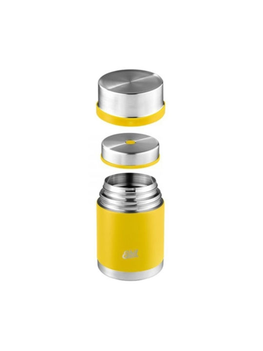 Esbit Lunch Box Thermo Inox Yellow 750ml 1pcs