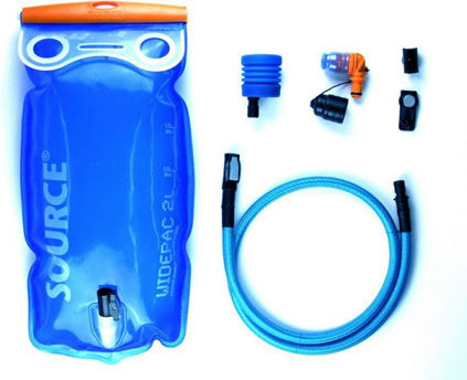 Source Widepac Water Bag 2lt Blue