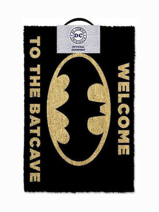 Pyramid International Fußmatte Doormat Welcome To Bat Cave Schwarz 40x60cm