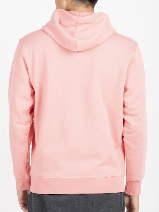 Sweatshirt with Hood Pink
