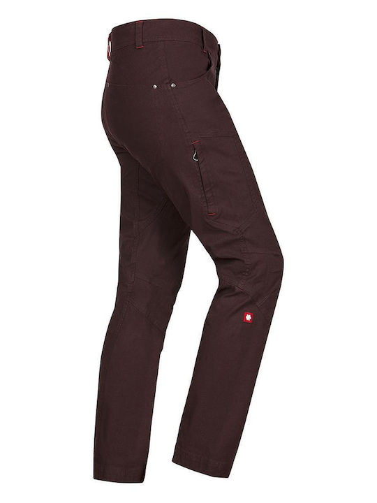 Ocun Cronos Men's Climbing Long Trousers Brown