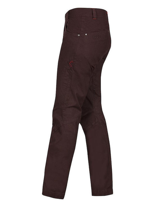 Ocun Cronos Men's Climbing Long Trousers Brown