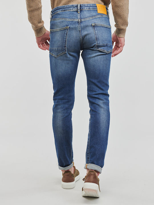 Ralston Ανδρικό Παντελόνι Τζιν με Skinny Εφαρμογή Μπλε
