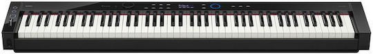 Casio Electric Upright Piano PX-S7000 with 88 Weighted Keys Built-in Speakers and Connection with Headphones and Computer Black