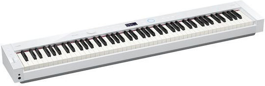 Casio Ηλεκτρικό Όρθιο Πιάνο PX-S7000 με 88 Βαρυκεντρισμένα Πλήκτρα Ενσωματωμένα Ηχεία και Σύνδεση με Ακουστικά και Υπολογιστή White