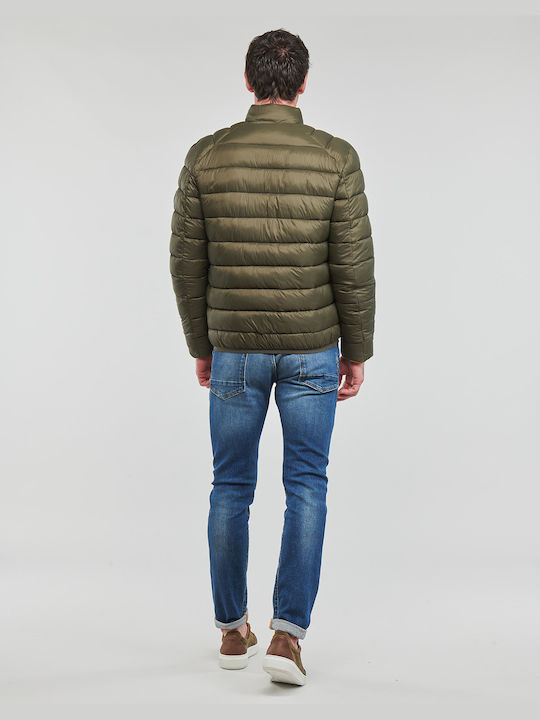 Scotch & Soda Herren Winter Jacke Puffer Khaki