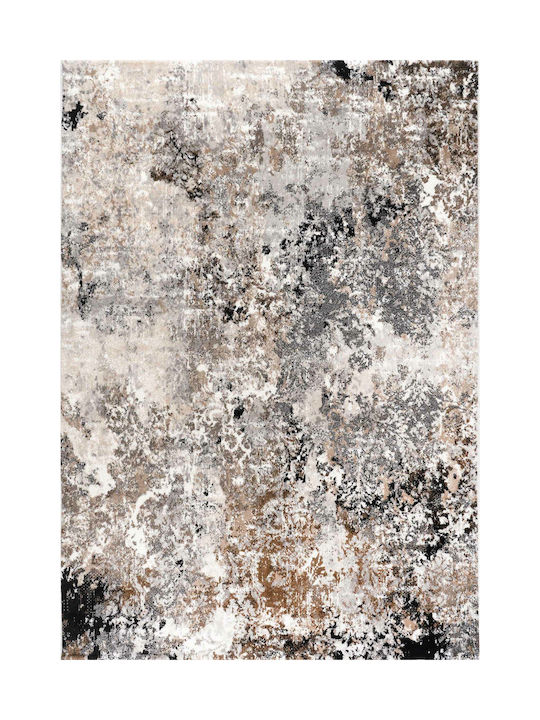 Balsan Σετ Μοντέρνα Χαλιά Κρεβατοκάμαρας Estia Black / Cream 3τμχ