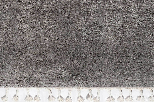 Balsan Soft Bedroom Rug Set Dark Gray 3 Pieces