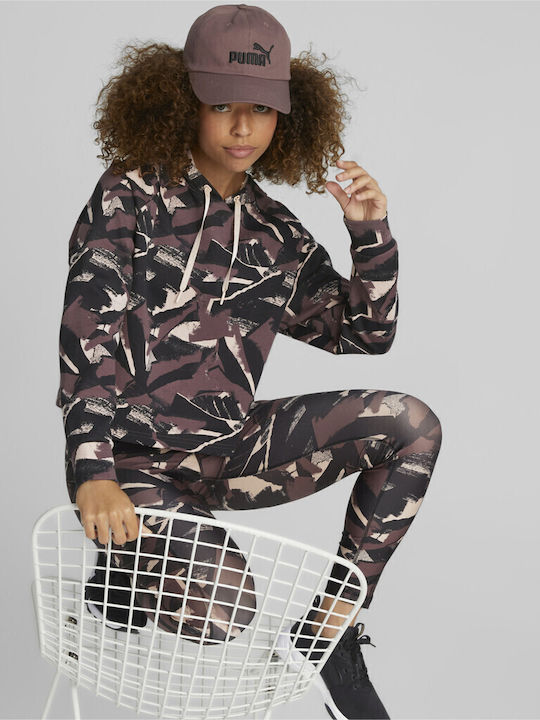 Modern Sports Long Women's Sweatshirt Hooded Multicolour