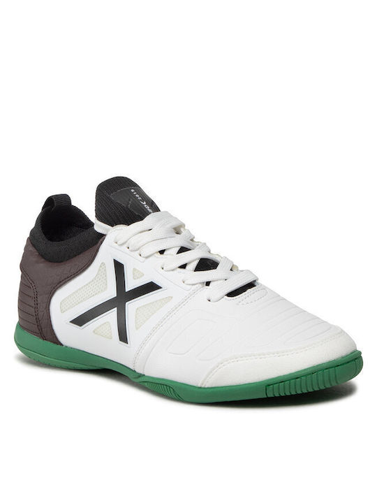 Munich Tiga Low Football Shoes IN Hall White