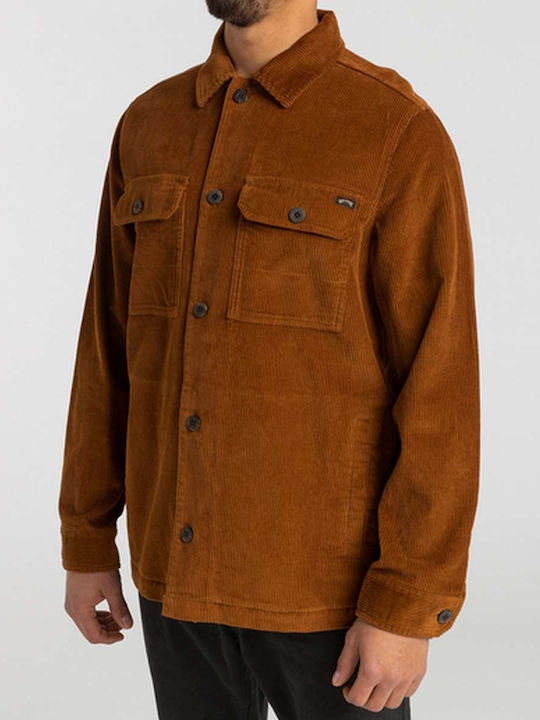 Bad Dog Long Sleeve Corduroy Overshirt Monks Robe F1SH21BIF2 5091