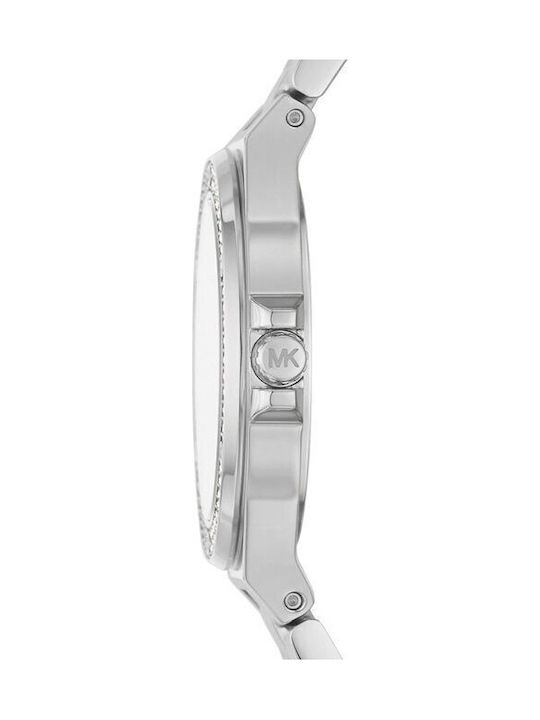 Michael Kors Lennox Womens Watch 33mm Battery with Silver Stainless Steel Bracelet Michael Kors Lennox Womens Watch 33mm Battery with Silver Stainless Steel Bracelet