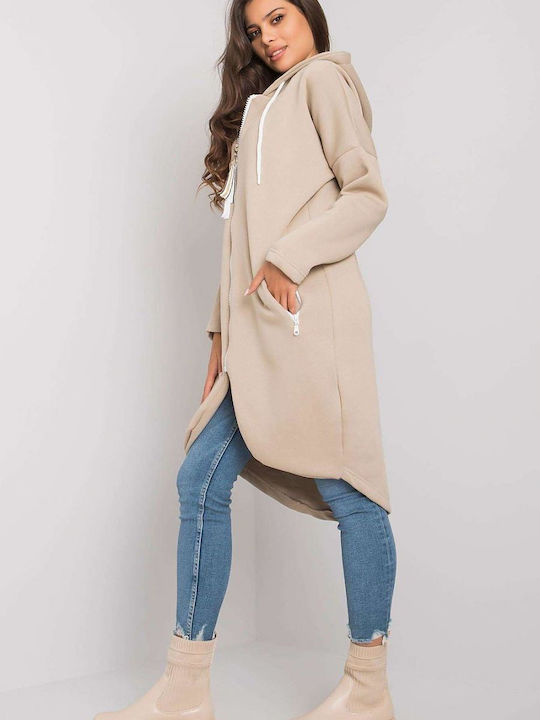 Relevance Women's Long Cardigan Beige