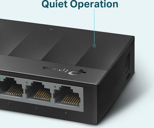 TP-LINK LS1005G Unmanaged L2 Switch with 5 Gigabit (1Gbps) Ethernet Ports