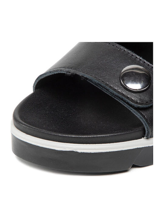 Anatomic Women's Leather Platform Shoes Black
