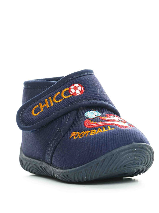 Chicco Kids Slipper Ankle Boot Blue