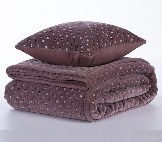 Nef-Nef Homeware Μαξιλαροθήκη Shepard Wine 45x45εκ. Nef-Nef Homeware Μαξιλαροθήκη Shepard Wine 45x45εκ.