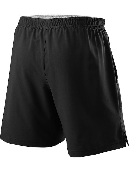 Wilson Power Twin 7 WRA778906 Ανδρικό Σορτς Μαύρο