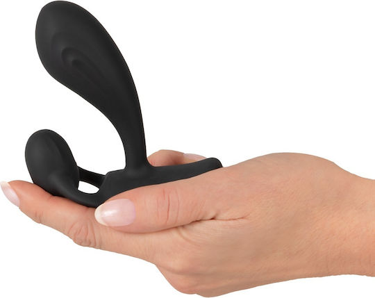 You2Toys Rebel RC Two Spot Massager Πρωκτική Σφήνα με Δυνατότητα Ασύρματης Λειτουργίας και Δόνηση Μαύρη